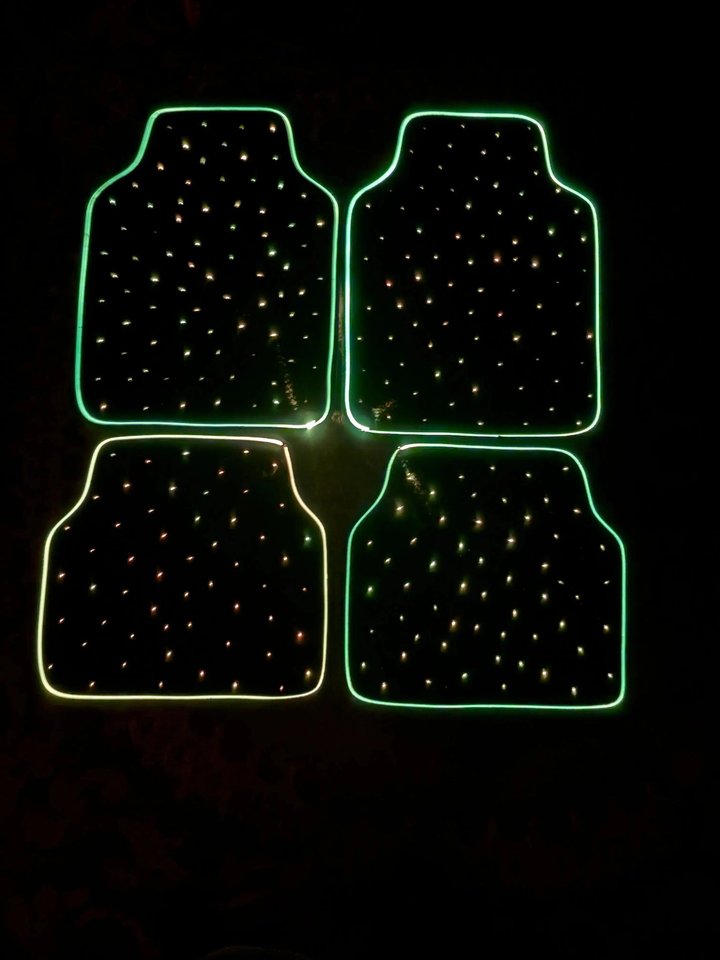 Starlight LED Car Floor Mats for a Futuristic Interior RoYaL Tronix