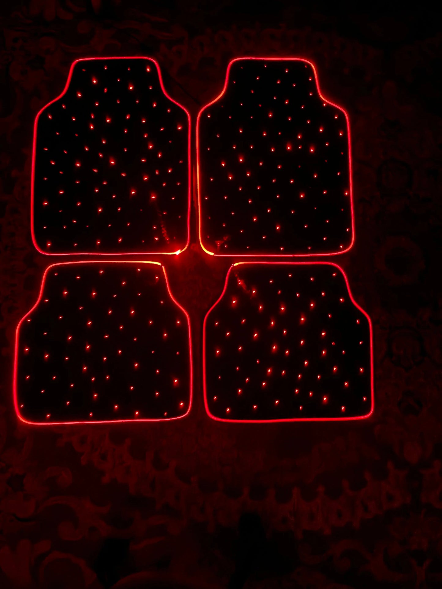 Starlight LED Car Floor Mats for a Futuristic Interior RoYaL Tronix