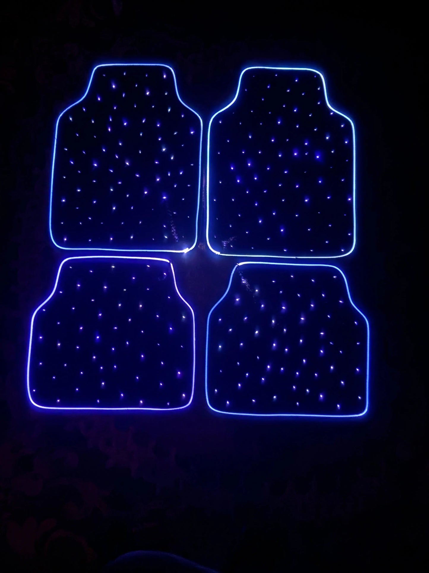 Starlight LED Car Floor Mats for a Futuristic Interior RoYaL Tronix