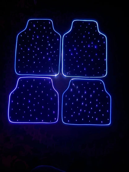 Starlight LED Car Floor Mats for a Futuristic Interior RoYaL Tronix