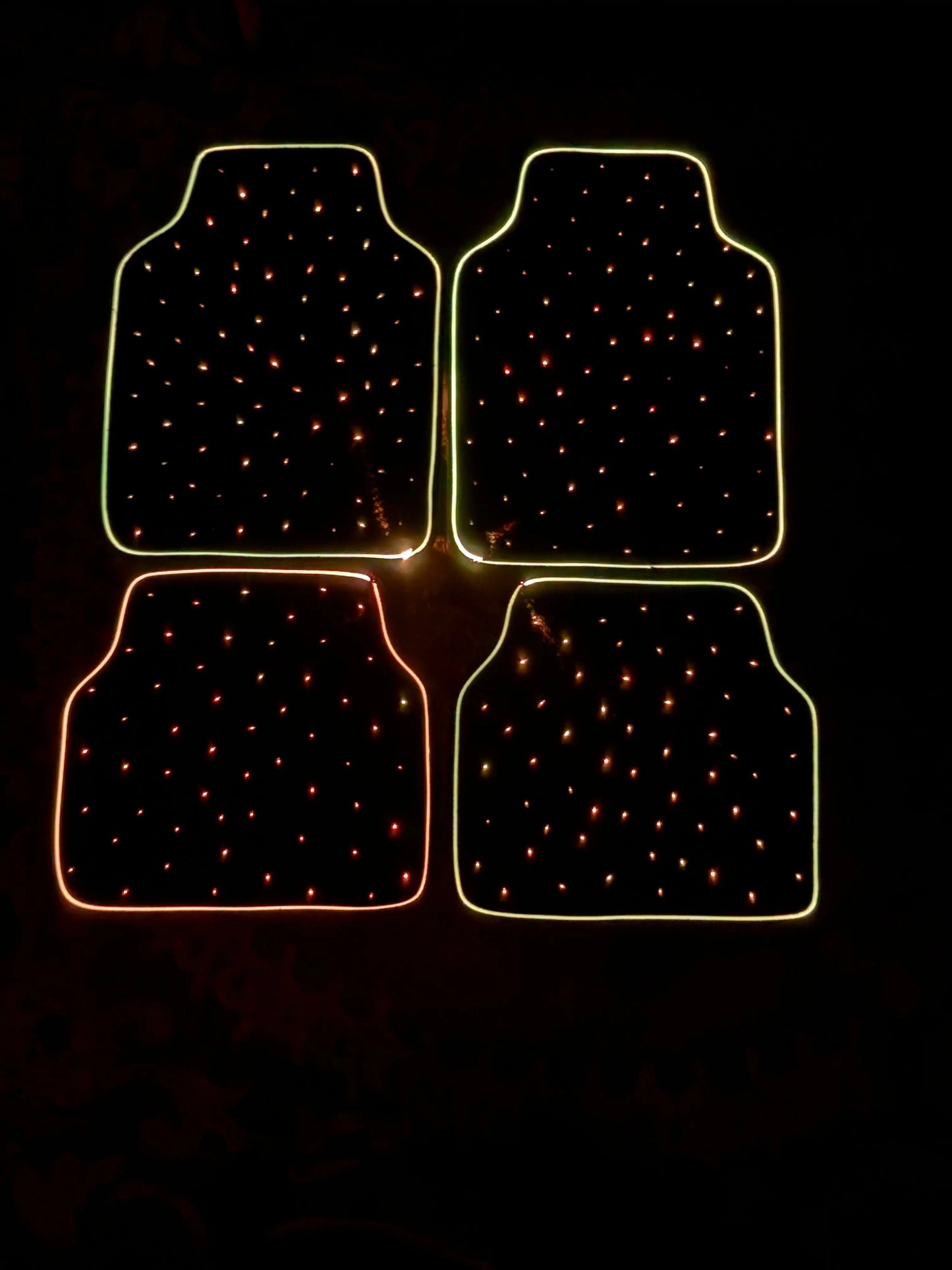 Starlight LED Car Floor Mats for a Futuristic Interior RoYaL Tronix