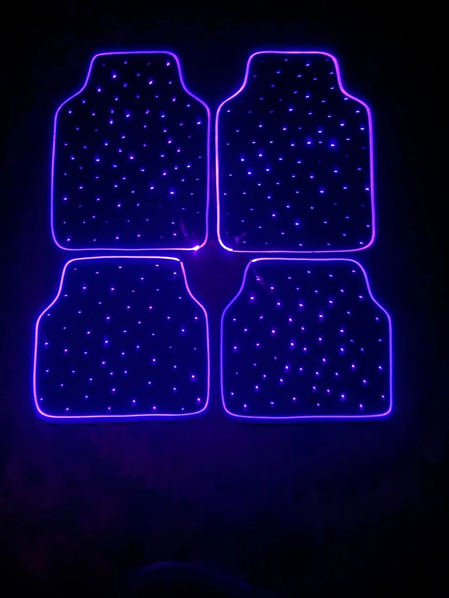 Starlight LED Car Floor Mats for a Futuristic Interior RoYaL Tronix