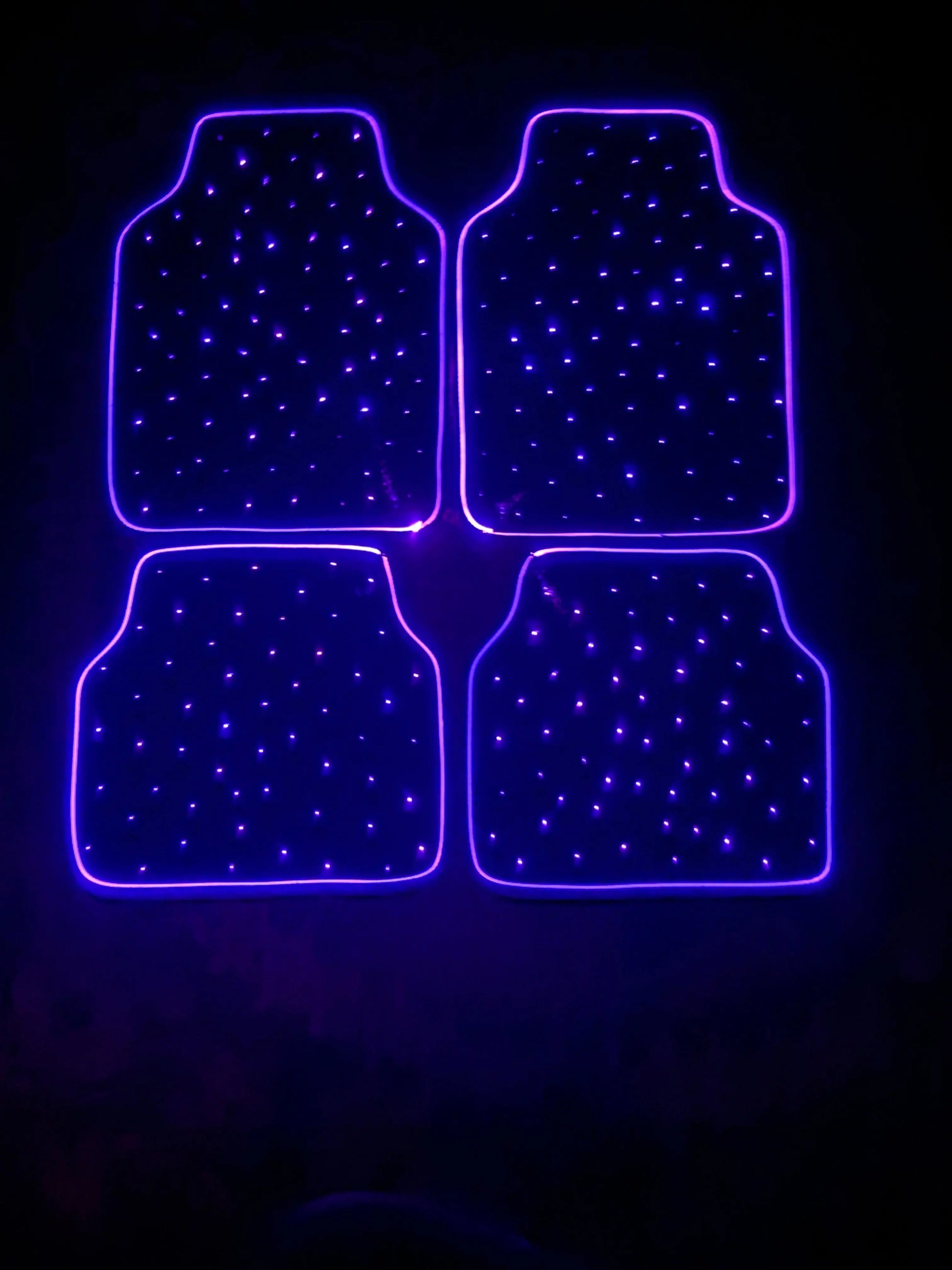 Starlight LED Car Floor Mats for a Futuristic Interior RoYaL Tronix