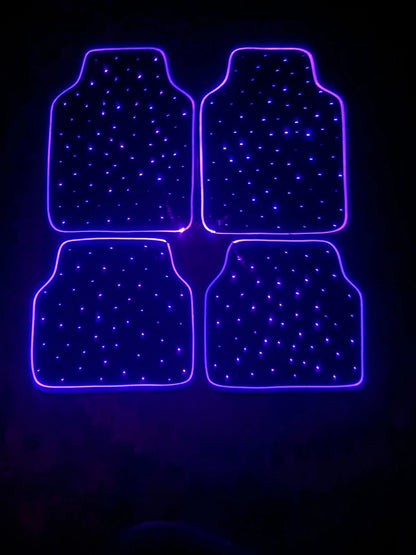 Starlight LED Car Floor Mats for a Futuristic Interior RoYaL Tronix