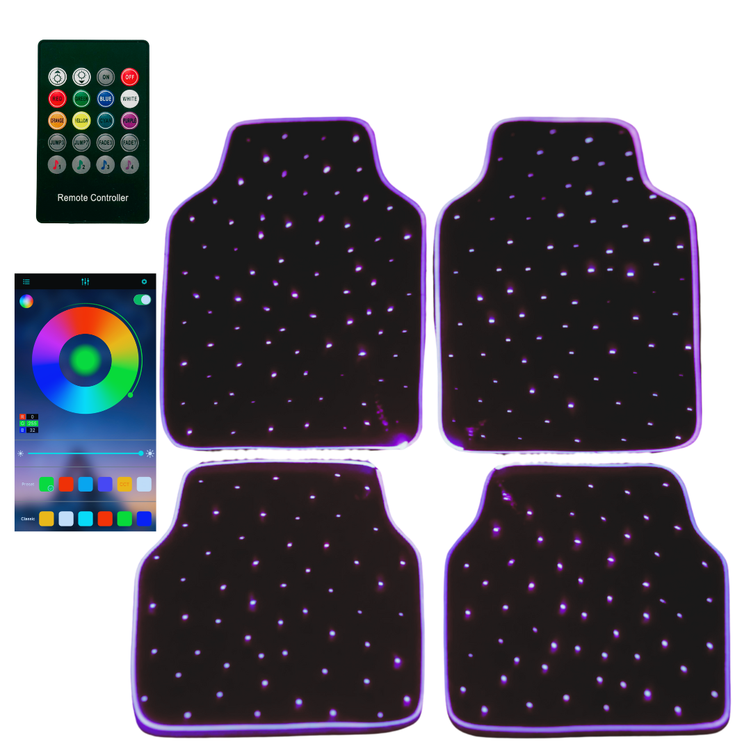 Starlight CarMat V2™ – Glow-Edge 2.0 RoYaL Tronix