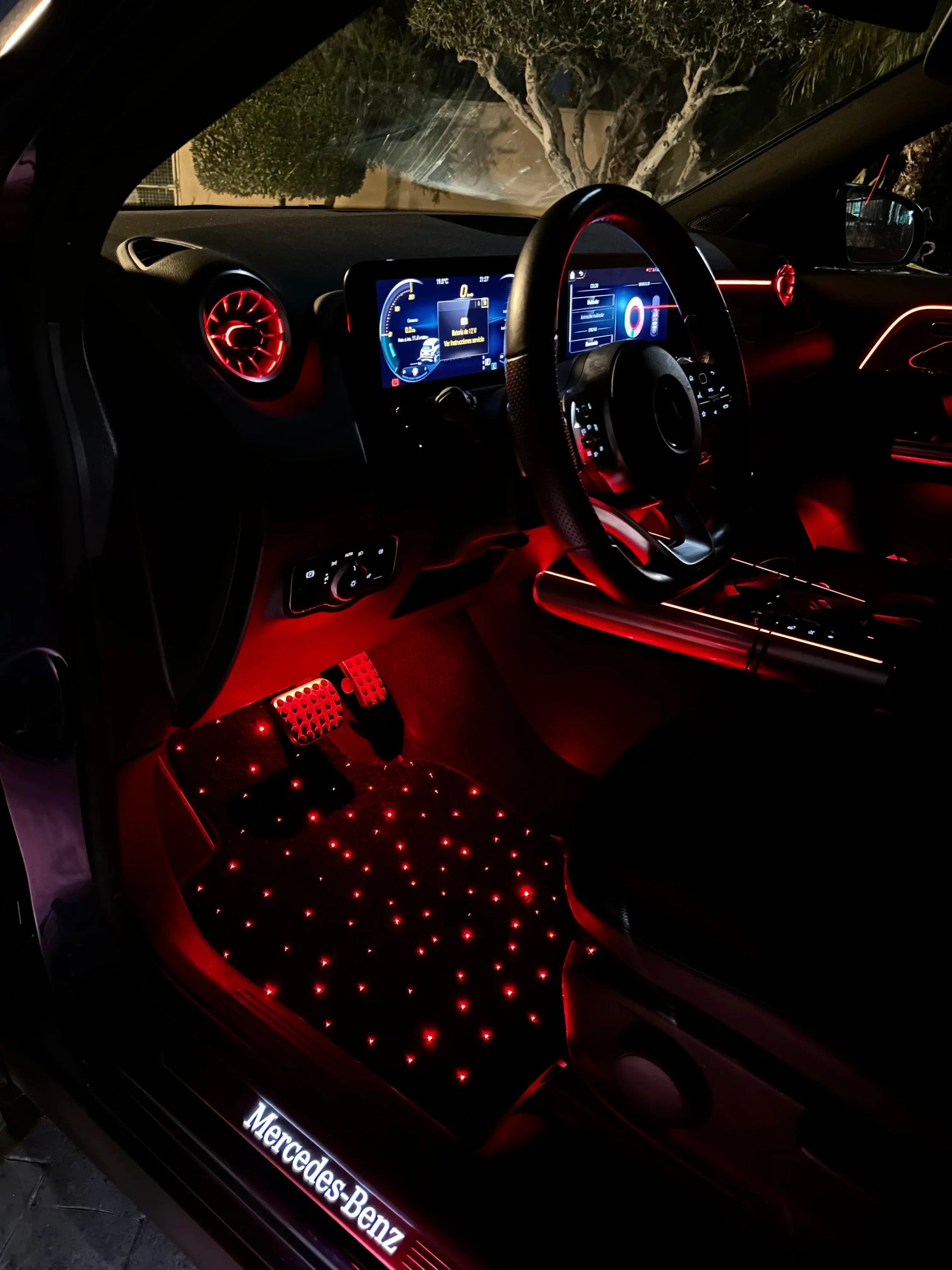 Starlight LED Car Floor Mats for a Futuristic Interior RoYaL Tronix