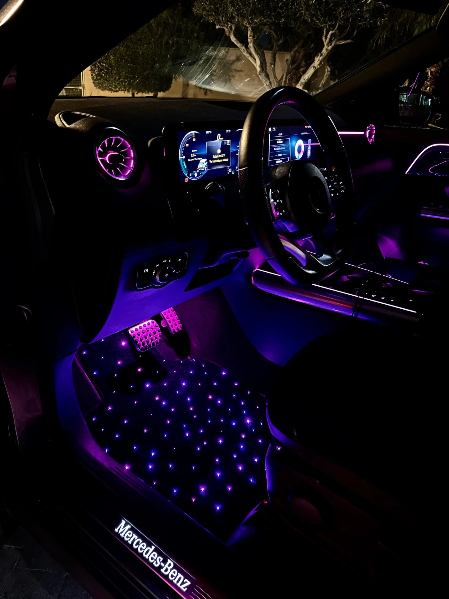 Starlight LED Car Floor Mats for a Futuristic Interior RoYaL Tronix