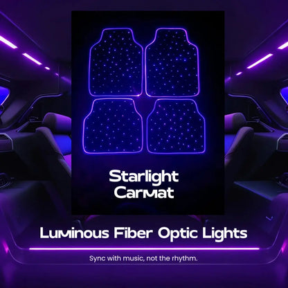 Starlight LED Car Floor Mats for a Futuristic Interior RoYaL Tronix